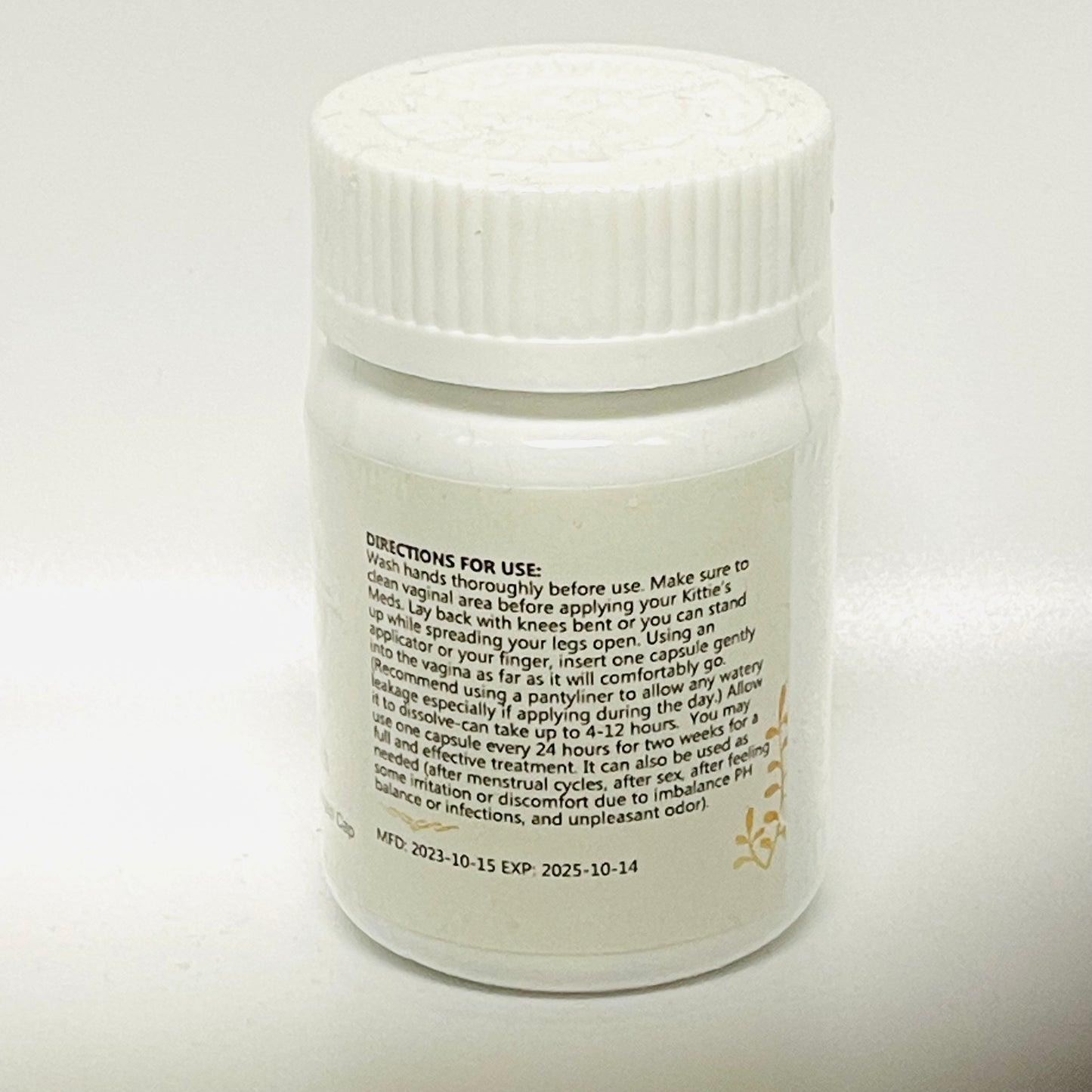 Golden Goddess - Activate The Goddess Within - Boric Acid Suppositories
