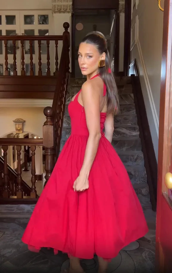 Elegant Pleated Dress
