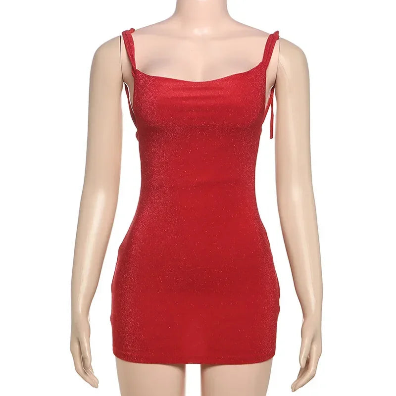 Backless Mini Dress