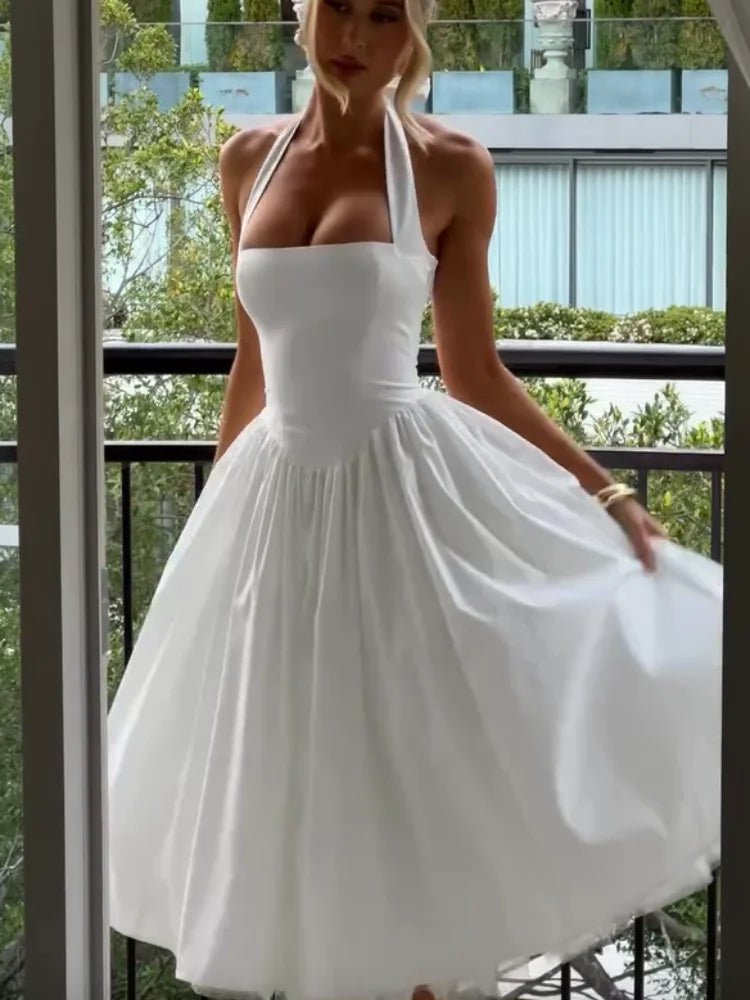 Elegant Pleated Dress