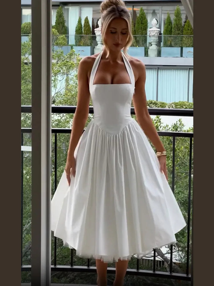 Elegant Pleated Dress