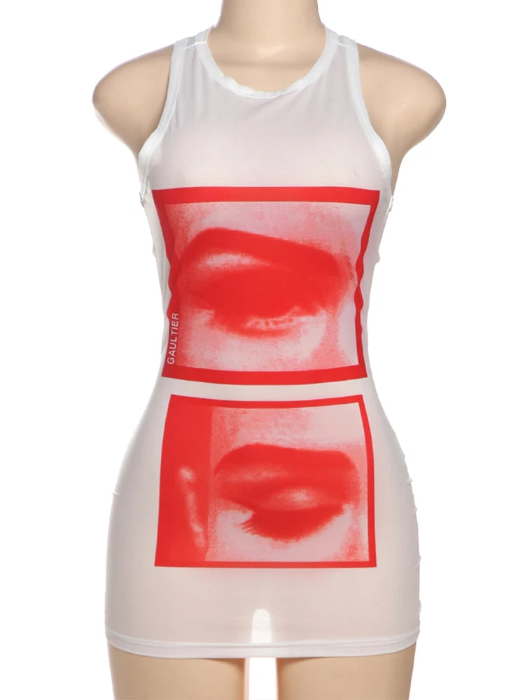 Y2K Hipster Thin O-neck