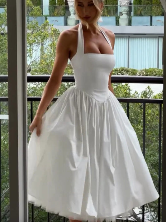 Elegant Pleated Dress