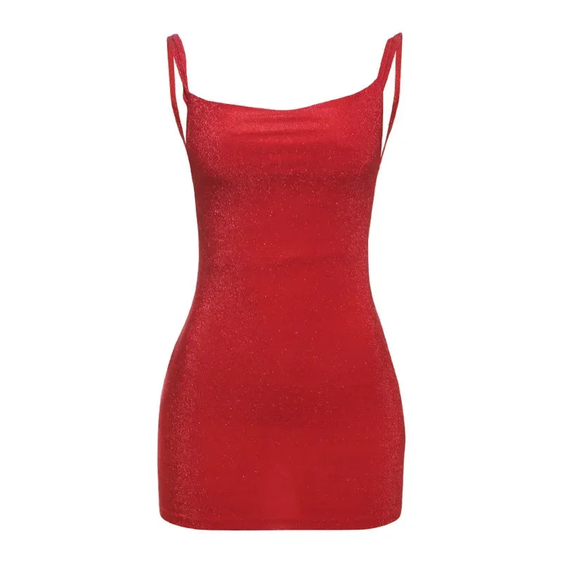 Backless Mini Dress