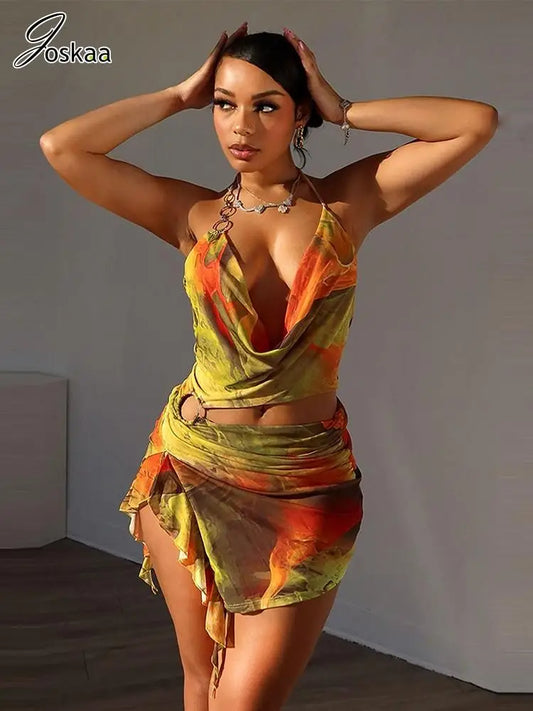 Split Slim Mini Dresses