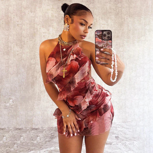 Floral Mini Dress
